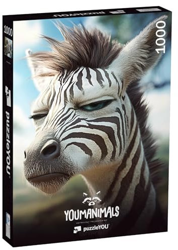 puzzleYOU: Puzzle 1000 Teile „YOUMANIMALS: Zoe“