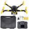 Drone con Pantalla de Cámara 4K, para Adultos Principiantes, Evitación de Obstáculos de 4 Vías, Motores sin Escobillas, Rollos de 360 ​​° de Control Remoto Quadcopter (YELLOW)