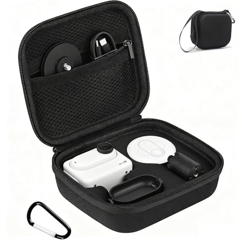 Rayakt Tragetasche für Insta 360 GO 3S / GO 3 Zubehör, Mini Protective Storage Clutch Bag für Insta360 GO 3S/GO3, Action-Kamera Zubehör