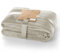 DecoKing Kuscheldecke 200x220 cm Creme Decke Microfaser Tagesdecke Fleece weich sanft kuschelig Ecru Ivory Elfenbein Cream Mic