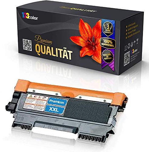 123Color kompatible XL Tonerkartusche für Brother TN 2010 TN2010 DCP 7055 DCP 7055W DCP 7057 HL2130 R HL2130R HL2132 R HL2132R HL2135W HL2140R 4.000 Seiten TN2010 TN 2010