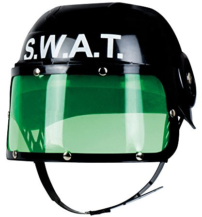 NEU Helm S.W.A.T. für Kinder, schwarz