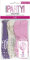 Vibrant 50th Glitz Petal Pink, Spring Lavender & White Latex Balloons (30cm) - Perfect for Birthday, Party Decor & More - 6ct