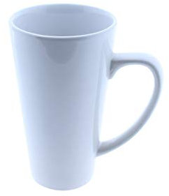 Wonduu Taza Blanca Cónica 17 Oz Para Sublimación