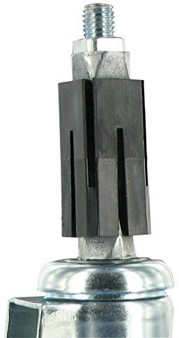 Rollentechnik Expander Rohrbefestigung für Vierkantrohr V von 24 bis 27 mm