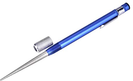 Pietra per affilare, temperamatite a penna, affilatrice a diamante, pratico per la maggior parte delle posate, necessità di affilatura di utensili, adatto per lavori di affilatura generali, caccia, es
