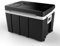 AbarQs IB-55 | DC/AC Portable Hot & Cold Cool Box con capacità 50 litri, isolamento in poliuretano, ruote, ideale per campeggio, pesca, roulotte, picnic e festival