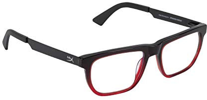 HyperX Spectre Stealth Gaming Glasses (Blue-Light Blocking, Red, Unisex)