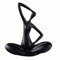Uziqueif Damen Statue Skulptur aus Harz - Moderne Dekofigur - Desktop Skulptur - Abstrakte Kunst Frauen Statue sitzend Haus Dekoration, Höhe 27cm