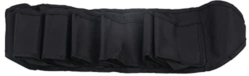 TOPINCN Ceinture de Bière à 6 Poches, Porte-Ceinture de Boisson pour Bouteille de Bière avec Tissu Oxford 600D pour étui de Pêche de Nuit Amusant et Amusant