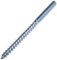 AERZETIX - C57247 - Lot de 10 - Vis à double filetage - goujon - patte à vis - métal/bois avec ou sans cheville - Ø6x80mm - en acier zingué - couleur argent