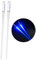 Worparsen Palillos luminosos duraderos sin BPA LED luminosos palillos cómodos para agarrar llamativo azul