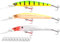 Neptunmaster Set - 3 Ikiru Jerk 12cm 18g Wobbler + 10 Snaps - Set, Kunstköderset für das Spinnfischen, Wobbler