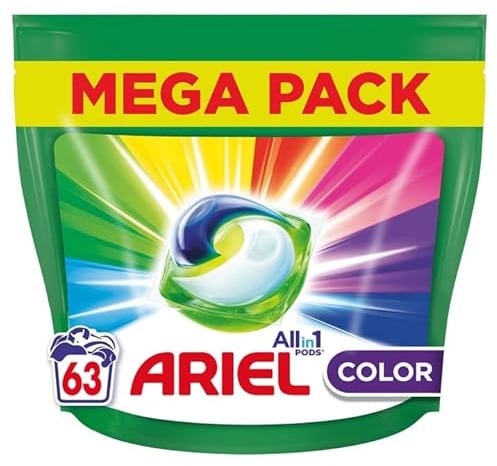 Ariel All-in-1 PODS Waschmittel COLOR - 63 Waschladungen / 63 kapseln