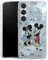 Slim Case extra dünn kompatibel mit Samsung Galaxy S23 Silikon Handyhülle transparent Hülle Disney Mickey & Minnie Mouse Vintage