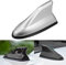 Antenne Voiture Requin pour Renault Clio 4 3 2 1 Sport Espace 4 2 5 Koleos Duster Clio Scenic, Aileron de Requin Antenne Radio Voiture FM/AM Base Étanche, Accessoire Voiture,Silver