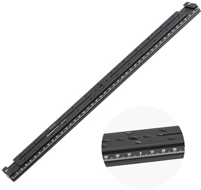 SUNWAYFOTO DPG-440 440 mm Arca Swiss Rail, universelle lange Schnellwechselplatte, Dual-Schwalbenschwanz-Schienen für Stereo/3D-Kamera, Handy, GoPro, DJI OSMO, Mikrofon, Videolicht, Monitor