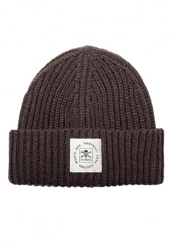 FC St. Pauli - Football Music Art - Fischermütze Mütze Beanie braun