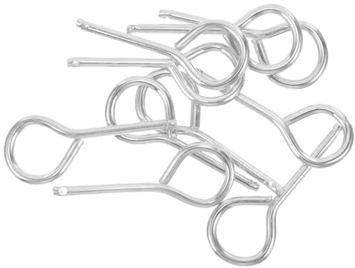 SOIMISS 10st Feuerlöscherverriegelung Sicherungsstift Für Feuerlöscher Zugstift Für Feuerausrüstung Feuerlöscher-sicherheitsnadel Sicherungsstifte Schnellspannstift Eisen Zubehör Metall