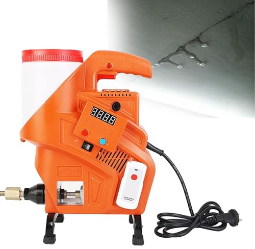 NOLLAM Máquina De Lechada Rejuntado De Piso De Alta Presión 980W, Bomba De Inyección De Alta Presión De 220V, Máquina Aplicadora De Lechada Eléctrica para Reparación De Hormigón
