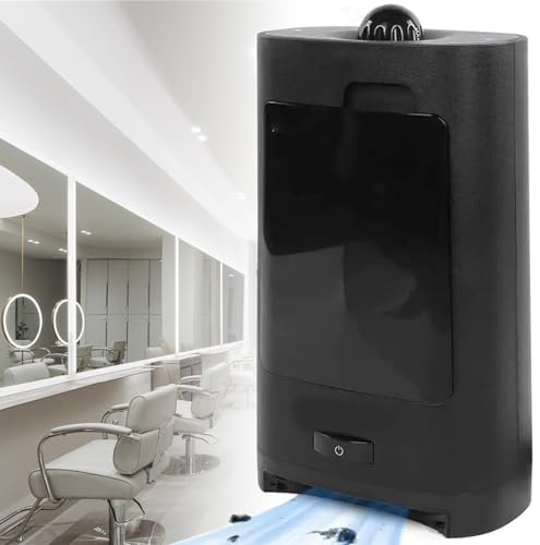 Aspiradora de salón con pelo roto, aspiradora de salón con pelo roto, aspiradora de peluquería de 1400 W, aspiradora estacionaria sin contacto de 2,7 l con filtro, bote de basura de barbería for salón