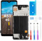 Beefix Display für Samsung Galaxy A51 A515F: Bildschirm LCD für Galaxy A51 4G 6.5 Touchscreen Ersatzteile mit Werkzeug Schwarz+Rahmen