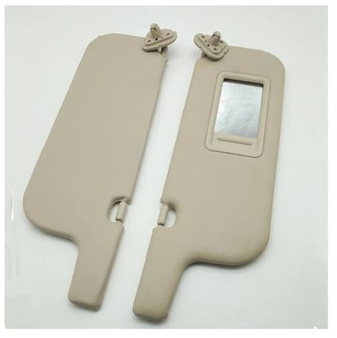 Innen Sonnenblende Auto Sonnenblende Sonnenschutz Visier Für BYD G3 G3R L3 F3 Sonnenschutz Mit Kosmetikspiegel Zubehör Auto Visier Sonnenschutz(Left Without Mirror)