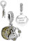 JOME Charm aus 925er Silber | Inspiriert von der magischen Welt von Disney | Kompatibel mit europäischen Armbändern (Die Schöne und das Biest)