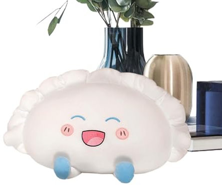 Knödel-Plüschpuppe, Knödel-Plüschkissen | Cartoon-niedliches Knödel-Wurfs-Kissen - Niedliches Aussehen, lustiges Essen-Plüschkissen für Spielzimmer, Kinderzimmer, Couch, Schlafzimmer, Wohnzimmer