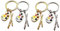 COLLBATH Paletten-Design-schlüsselanhänger Charm-anhänger Für Schlüsselbund DIY-schlüsselanhänger Aus Zinklegierung