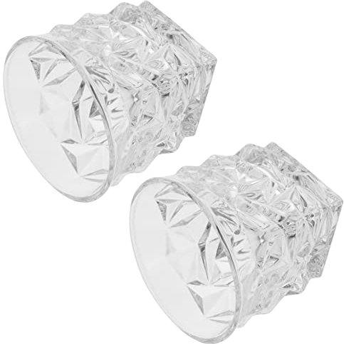 Garneck 2 Bicchieri Quadrati da Bere Bicchieri da Whisky Bicchieri Grandi da Bere Perfetto