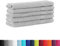 BaSaTex 5er Pack Frottee Gästetücher Set 30x50 - Gästehandtuch aus 100% Baumwolle Made in Green - Farbe: Silber