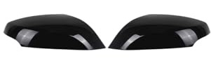 Coques Rétroviseur Coque De Rétroviseur Extérieur Gauche/Droite pour Megane 3 MK3 2008 2009 2010 2011 2012 2013 2014 2015 Coques Rétroviseur Voiture(2pcs Left Right)