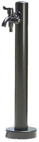 Fontana da Giardino con Rubinetto,Colonna d'Acqua da Giardino,Colonna Acqua Giardino,Fontanella A Colonna in Acciaio Inox,Fontana da Giardino Esterno,per Irrigazione Giardino