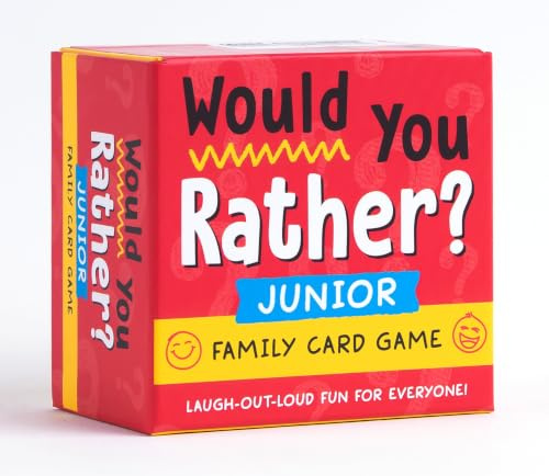 Would You Rather? Junior Family Card Game: Laugh-out-loud Fun for Everyone!