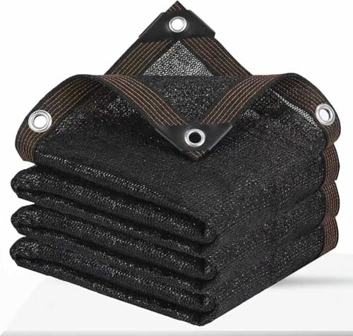 YILUFACAI Sonnensegel 2x2m 70% - Wasserdurchlässig, Atmungsaktiv, UV-Schutz - Schattennetz mit Ösen für Pergola, Garten, Balkon, Terrasse, Gewächshaus, Hühnerstall