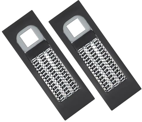 2-Pcs UPVC Door Handle Spring Cassette Mechanism, Prevents Sagging Handles, Durable Steel, Compatible with Hoppe & Most uPVC Handles, Perfect for Home Repairs & Door Handle Replacement (Black)