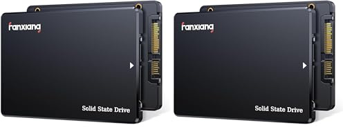 fanxiang 512Go SSD SATA III 6Go/s, SSD 2.5 560Mo/s en Lecture, 3D NAND Disque SSD Interne Compatible avec Ordinateurs Portables et Ordinateurs de Bureau(S101Q) (Lot de 2)