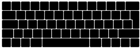 MiNGFi Protection Clavier Silicone pour MacBook Pro 13 A1706/A1989/A2159 (2016–2020), Pro 15 A1707/A1990 (2016–2019) EU/ISO - Noir Pur