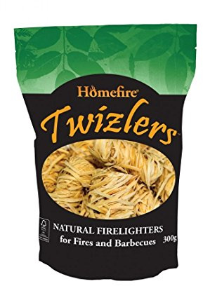 Homefire Twizlers (Wood Wool) Firelighters 300g (3)