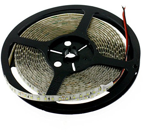 LED Streifen rot 24V, 500cm, 120 LEDs/m (600 Stk.), IP65