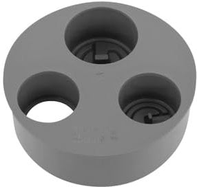 jardiboutique - ø 100 mm, Tampon de réduction PVC triple Diamètre MF 100 x 40 x 32 x 32 mm