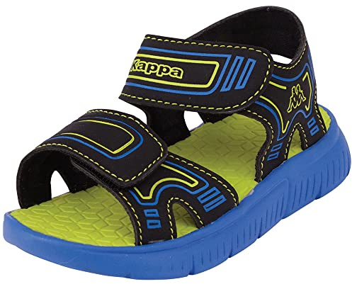 Kappa Kaleo K Unisex Kids Sandale, Blau, 32 EU