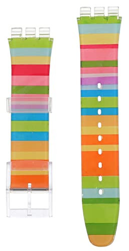 Mikikit Musterband Herren Smartwatch Herrenuhren Uhrenarmbänder Tauschen Smartwatches Für Frauen LGBT Uhr Band Relojes Inteligentes para Mujer Uhr Ersatz Kieselgel Armband Sport Fräulein