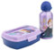 Stor URBAN SCHULANFANGS-SET MIT 400ML-ALUMINIUMFLASCHE UND BROTDOSE MIT BESTECK | FROZEN TRUST THE JOURNEY