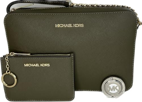 Michael Kors Crossbody für Damen, Olivgrün, Zeitgenössisch