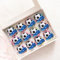 24 x Precut Football And Blue Boot Edible Cupcake Topper Wafer Rice Paper Decoration For Cakes