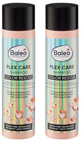 Bale Plex Care Color Rescue Shampoo, 2x 250 ml Color Rescue Shampoo intensive Pflege