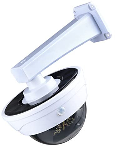 ORFOFE Simulations Kamera Licht Diebstahlsichere Lampe Kamerasimulationslampe Gartenlampe Im Freien Led-überwachungslicht Simuliertes Kameralicht Gefälschte Kameras Leuchten Plastik
