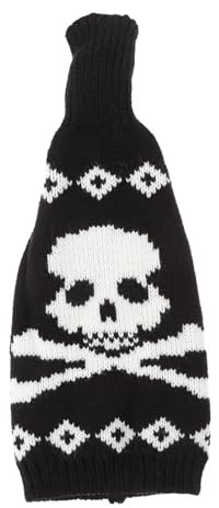 HEALEEP 1Pc Funny Halloween Wine Bottle Cover Practical Beverage Bag with Moisture Absorption for Wine and Beer Bottles